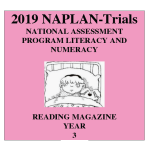 2019 Kilbaha NAPLAN Trial Test Year 5 - Reading - Hard Copy